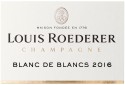 Label for Champagne Louis Roederer Blanc de Blancs 2016