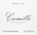 Label for Champagne Louis Roederer Camille Charmont