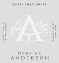 Label for Domaine Anderson Estate Chardonnay
