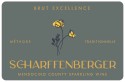 Label for Scharffenberger Cellars Brut Excellence Non-Vintage