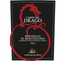 Label for Castiglion del Bosco Campo del Drago Brunello