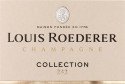 Label for Champagne Louis Roederer Collection 242