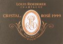 Label for Champagne Louis Roederer Cristal Rosé Vinotheque