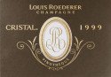 Label for Champagne Louis Roederer Cristal Vinotheque