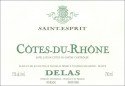 Label for Delas Frères Côtes-du-Rhône St. Esprit Blanc