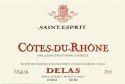 Label for Delas Frères Côtes-du-Rhône St. Esprit Rouge