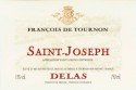 Label for Delas Frères St. Joseph François de Tournon