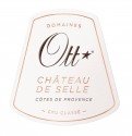 Label for Domaines Ott Château de Selle Côtes de Provence Rosé