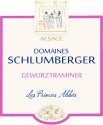 Label for Domaines Schlumberger Gewurztraminer Les Princes Abbés