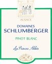 Label for Domaines Schlumberger Pinot Blanc Les Princes Abbés