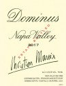 Label for Dominus Estate Dominus 2017