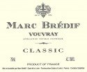 Label for Marc Brédif Vouvray Chenin Blanc