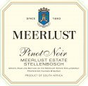 Label for Meerlust Estate Pinot Noir
