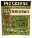 Label for Pio Cesare Barolo Chinato