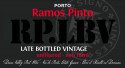 Label for Ramos Pinto Late Bottled Vintage