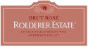 Label for Roederer Estate Brut Rosé Multi-Vintage