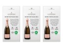 Shelf Talker for Champagne Louis Roederer Rosé Vintage 2016