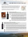 Sell Sheet for Castiglion del Bosco Campo del Drago Brunello 2018