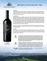 Sell Sheet for Castiglion del Bosco Brunello di Montalcino 2018