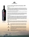 Sell Sheet for Castiglion del Bosco Campo del Drago Brunello 2019