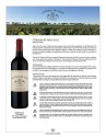 Sell Sheet for Château de Sales  Château de Sales  2019