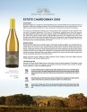 Sell Sheet for Domaine Anderson Estate Chardonnay 2019