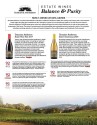 Sell Sheet for Domaine Anderson Estate Pinot Noir 2017