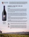 Sell Sheet for Merry Edwards Winery Meredith Estate Pinot Noir 2021