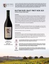 Sell Sheet for Merry Edwards Winery Russian River Valley Pinot Noir 2021