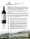 Sell Sheet for Marqués de Murrieta Rioja Reserva 2017