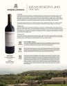 Sell Sheet for Marqués de Murrieta Gran Reserva Limited Edition 2015