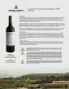 Sell Sheet for Marqués de Murrieta Gran Reserva Limited Edition 2016