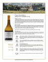 Sell Sheet for Pazo Barrantes Gran Vino Albariño 2019