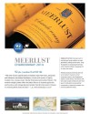 Sell Sheet for Meerlust Estate Chardonnay