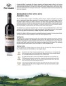 Sell Sheet for Pio Cesare Barbaresco DOCG 2018