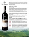 Sell Sheet for Pio Cesare Barolo Pio DOCG 2017