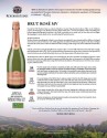 Sell Sheet for Roederer Estate Brut Rosé Multi-Vintage