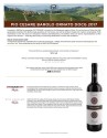 Sell Sheet for Pio Cesare Barolo Ornato DOCG 2017